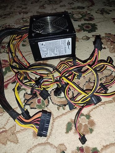 komputer ekran: Aerocool Aero Power ATX kompüter güc bloku Model: Aero Power A‑500 — 1