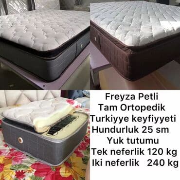 taxt matraslari: Sadə orta ortepetik ortepetik matraslarin satışı bizde Qiyemt 75 manat — 6