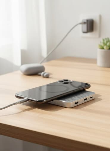 akumulator zaryadka aparatı: Powerbank 5000 mAh, Yeni — 1