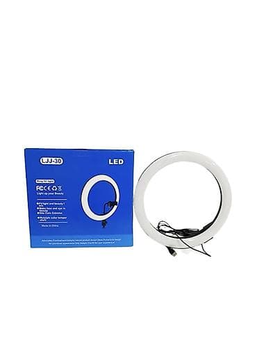 canon eos r6 mark iii: LED Ring Light (LJJ-30) – professional işıqlandırma dəsti - 3 işıq — 3