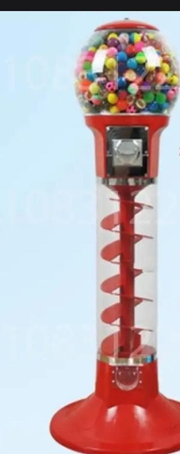 Reklam lövhələri: Kapsul oyuncaq avtomatı – 50 qəpik ilə işləyən - Şəffaf kürəvi — 5