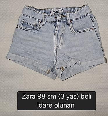 kisi botinkalari: Qiz Uşaqi üçün şort. hamisi seliqle veziyyetdedir. Sekillerde razmer — 2