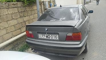 bmw 320 94: BMW 3 Seriyası E36 sedan - Kuzov: 4 qapılı sedan, boz rəng - — 3