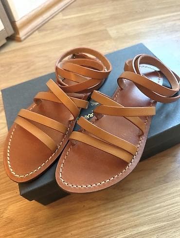 ayaggabı: Massimo Dutti, Ölçü: 36, rəng - Qəhvəyi, Yeni — 1