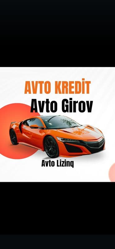 Avto kredit & Avto lizinq Şərtlərimiz çox rahat və çox sadə.✅