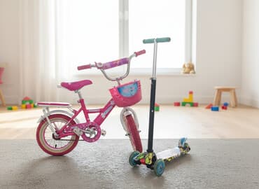 qantel ştanq dəsti: İki təkərli Uşaq velosipedi 12" — 1