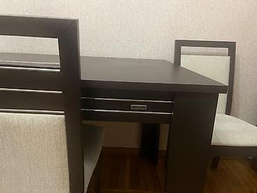 Acılan stol və 4 stul. Bellona firmasi Stolun acılmamls olcusu 150x90 lalafo.az -da Acılan stol və 4 stul. Bellona firmasi Stolun acılmamls olcusu 150x90