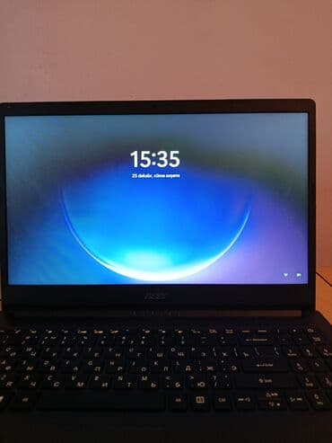 Acer Aspire noutbuk - Ekran: 15.6" (mat panel), nazik çərçivəli