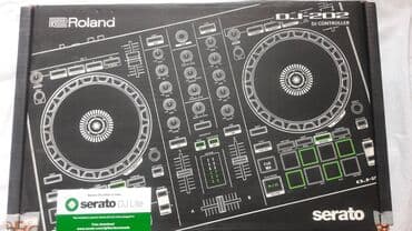 ses aparatura: Roland dj 202 yenidir, istifade olunmayib ela veziyyetde, dukanda — 2