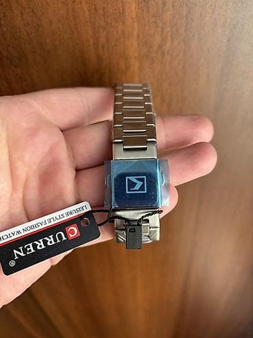 ayaqqabilar kisi: Yeni, Qol saatı, Curren, rəng - Gümüşü — 3