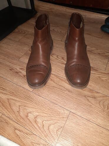 Səndəl və şəp-şüplər: Məhsul: kişi üçün dəri botlar salam əziz müşdərilər bu təmiz dəridi az — 5