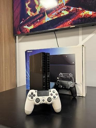 plastation 1: Sony PlayStation 4 – 500 GB Təmirdə olmayıb, plombu açılmayıb✅ — 3