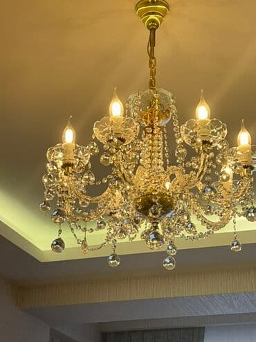 Bitkilər: Çılçıraq, 6 lampa, Xrustal — 1