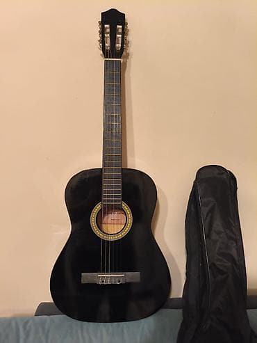 Электротранспорт: Klassik akustik gitara – qara rəng - Korpus: klassik forma, parlaq — 2