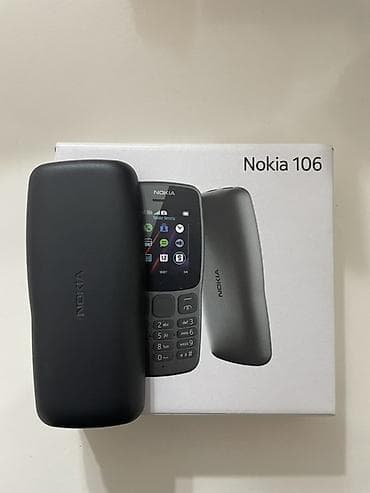 fenlər: Nokia 106, rəng - Qara, İki sim kartlı — 2