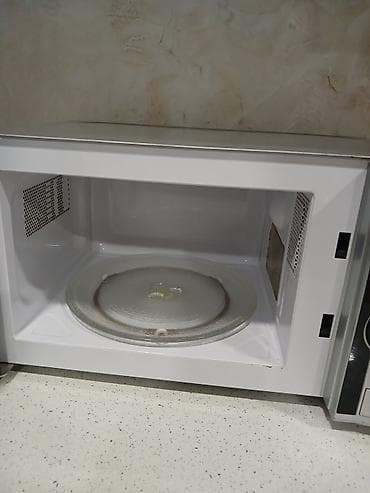 aspirator ikinci el: Mikrodalğalı soba Midea, Ayrıca dayanan, Mikrodalğalar ilə, rəng - Gümüşü — 2