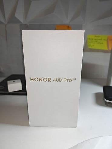 apple iphone 12 pro: Honor 400 Pro, 256 GB, rəng - Qara, Zəmanət, Barmaq izi, Face ID — 6