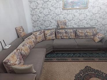 диван и кресла: Б/у, Угловой диван, Диван, С подъемным механизмом, Раскладной — 1