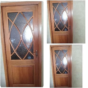3 ədəd qapı satılır *1 ədədi 60 azn* Ölçü: 90× 2.10 İdeal