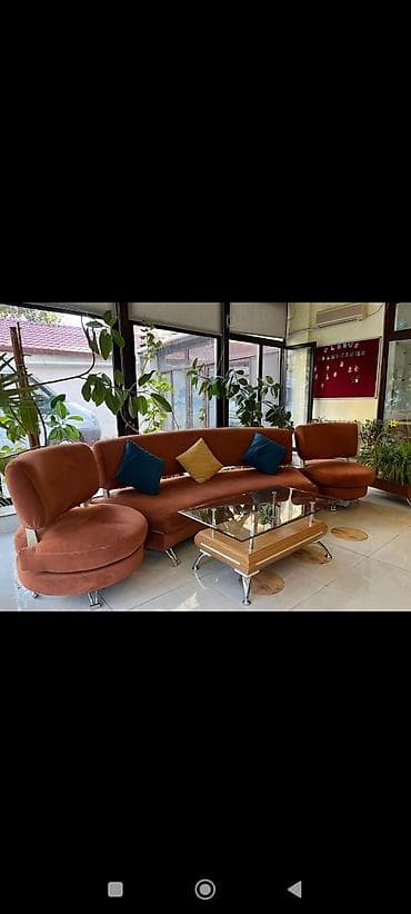 Divan dəsti *SEVA XİRDALAN* Zavod istehsalı divan kreslo dəsti