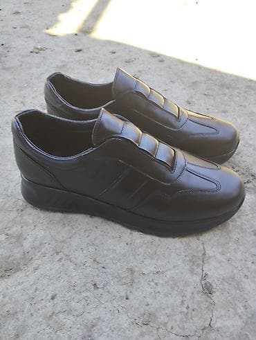 домашние тапочки новый: Qara rəngdə kişi ayaqqabısı - Model: bağcığsız, slip-on tipli - Üst — 2