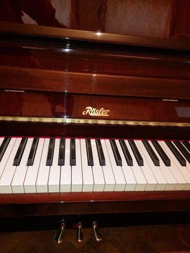 yamaha piano qiymeti: Pianino RÖSLER Cexiya stehsalı. Əla vəziyyədə. Cadrılma və köklənmə — 2