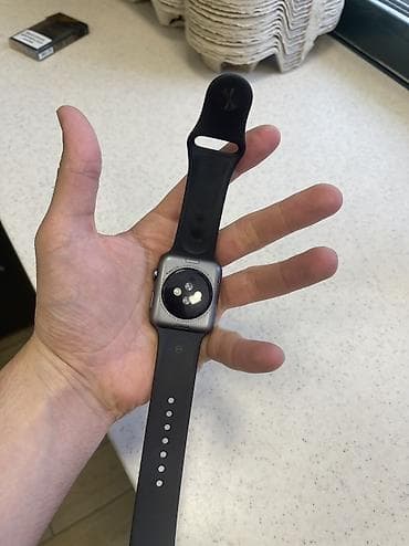 mon: İşlənmiş, Smart saat, Apple, Sensor ekran, rəng - Boz — 5