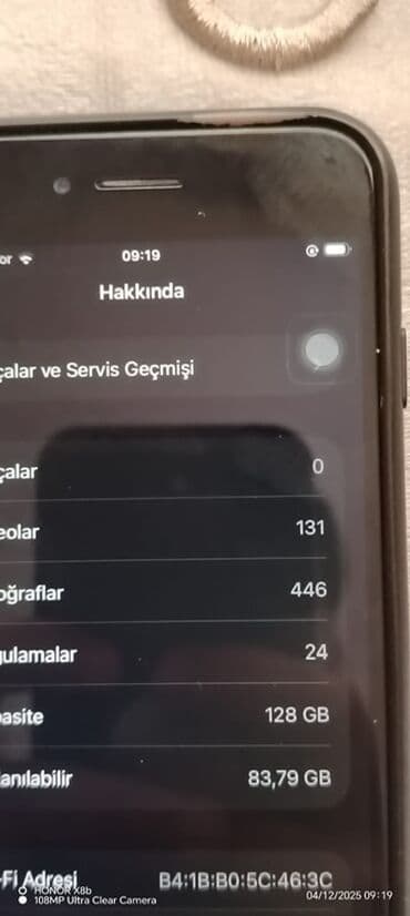 oipod nano: IPhone SE 2020, 128 GB, Ağ, Barmaq izi — 4