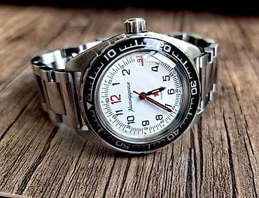 saat sepi: Yeni, Qol saatı, Vostok, rəng - Ağ — 2