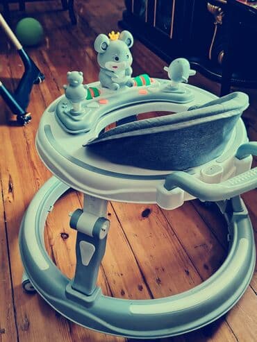 роботы на радиоуправлении: Uşaq gəzdiricisi (Babywalker) - Rəng: boz-ağ gama, yumşaq parça — 1