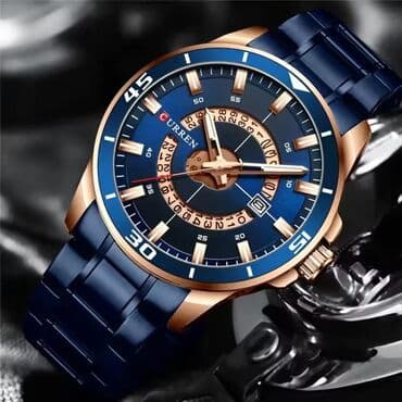 diesel qol saatı: Qol saatı, Curren, rəng - Qara — 3