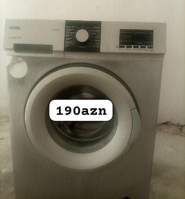 Vestel paltaryuyan maşın – W6100S - Yükləmə: 6 kq - Sıxma sürəti: 1000 — 1