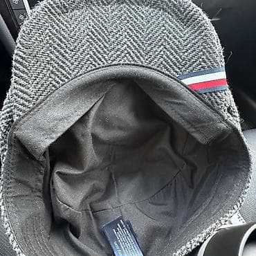 baş: Şlyapa, Tommy Hilfiger, Yeni, rəng - Boz, One size — 3