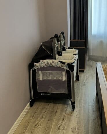 uwaq bezi: Əkiz uşaq maneji çox funksionaldır. Üstündəki səbətləri ayrı — 3