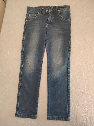 Uşaq üçün jeans şalvar - Yaş qrupu: 7 yaş (etiketdə göstərilib) -