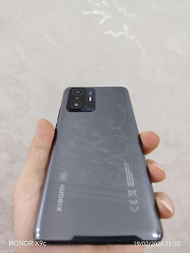 200 manatliq telefonlar: Xiaomi 11T, 128 GB, rəng - Boz, 
 İki sim kartlı — 5