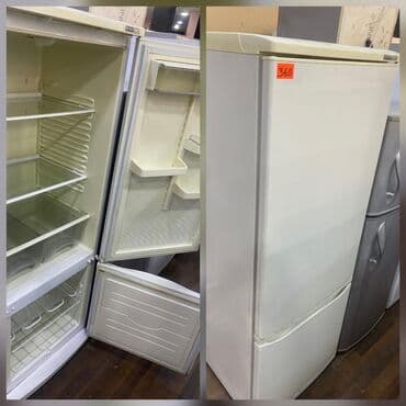 soyuducu rezinləri: İşlənmiş 2 qapılı Atlant Soyuducu Satılır, rəng - Ağ — 1