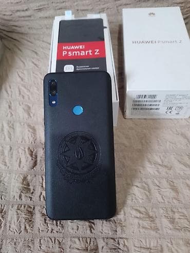 Huawei P Smart Z, rəng - Qara, Barmaq izi