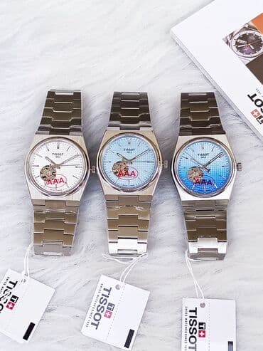 irshad telecom is saatlari: Yeni, Qol saatı, Tissot, rəng - Qara — 10