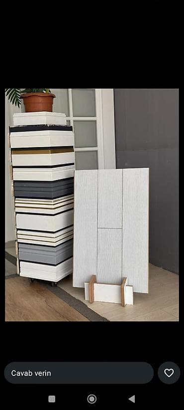 ag laminat: MDF və taxta plintus-karniz nümunələri - Divar, tavan və döşəmə — 1