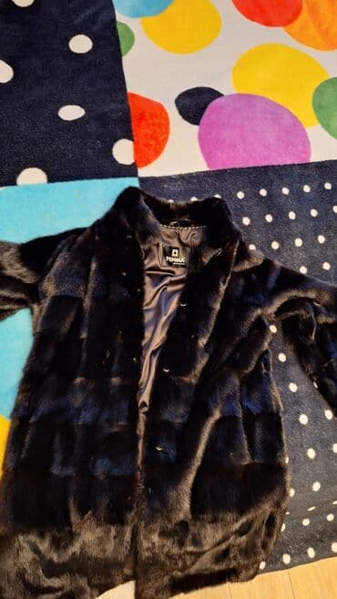 кожаная куртка женская: Femina qadın xəz palto - Brend: FEMINA - Rəng: qara (parlaq, dərin — 1