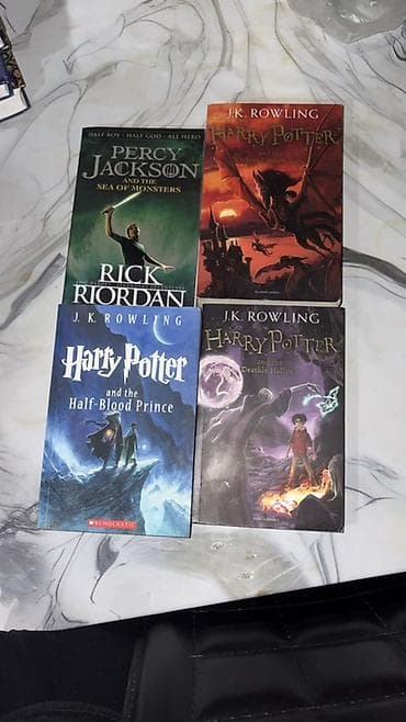 Fentezi janrında 4 kitabdan ibarət paket: - Rick Riordan – “Percy — 1