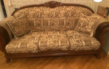 İşlənmiş, Divan, 2 kreslo, Bazasız, Açılmayan lalafo.az -da İşlənmiş, Divan, 2 kreslo, Bazasız, Açılmayan