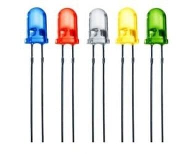 Led Diod 1.5 volt - 5 volta dək . Şəkildə olan Rənglər var . DC led