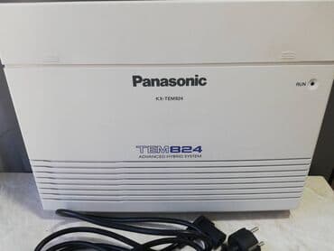 tl manat: İDEAL vəziyyətdə olan; -- Panasonic KX-TES824 markalı Mini ATS-8 — 6