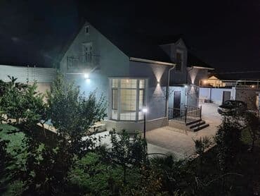 снять дачу у моря: Баку, Пос. Кюрдаханы, 190 м², 5 комнат, С бассейном, Комби, Газ, Электричество — 1