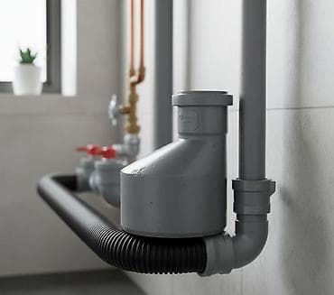 Kanalizasiya boruları üçün reduktor-birləşdirici (110 mm → 50 mm) — 2