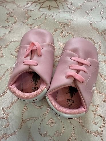 ayqqabı: Rəng - Çəhrayı Krossovkalar, Polo, Ölçü: 18, Qız üçün — 1