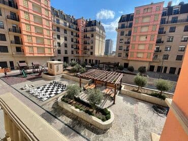 аренда дома на длительный срок: Ağ şəhərdə 7 mərtəbənin 6 cı mərtəbəsində 2 otaqlı ev 1200 kirayə — 1