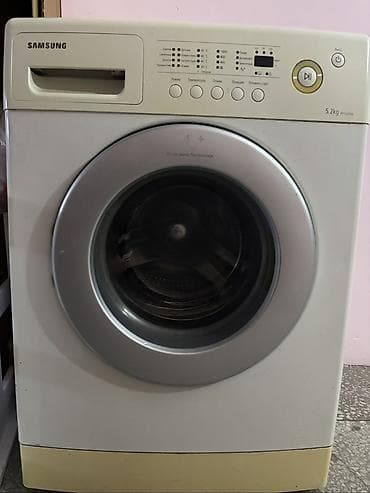 Samsung önyükləməli paltaryuyan maşın - Yük: 5.2 kq - Fırlanma — 1